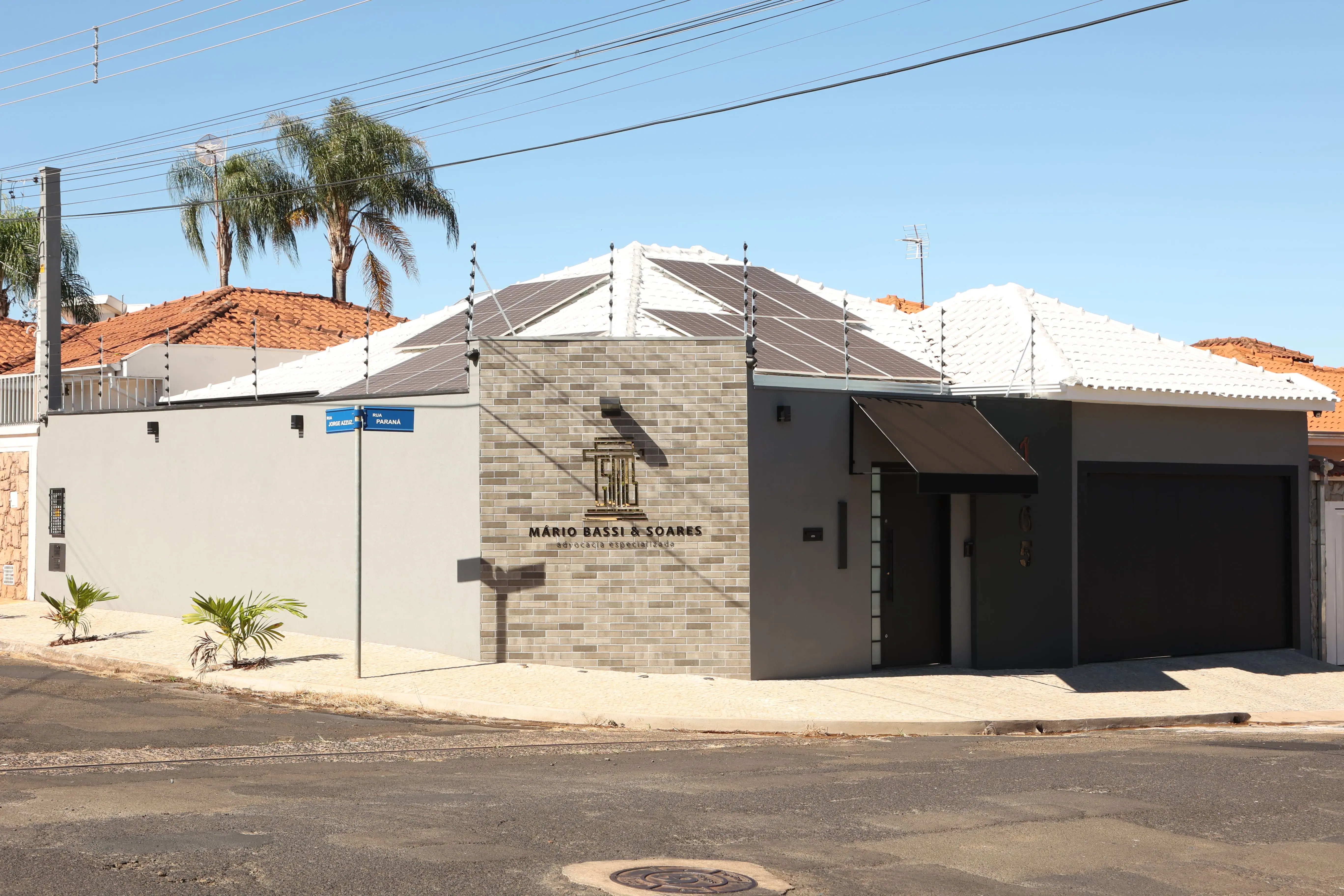 Fachada do escritório de advocacia